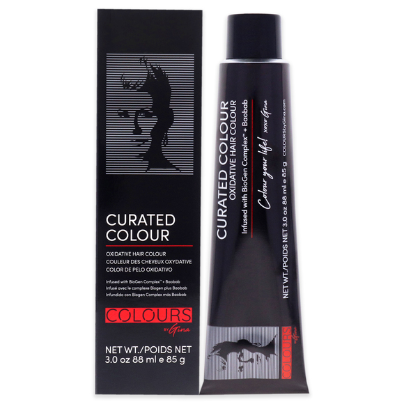 Curated Colour - 4.0-4N Natural Brown Colours By Gina for Unisex 3 oz Hair Color - Picture 1 of 4